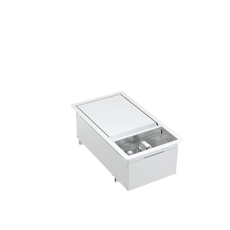 Spire Built-in Stainless Steel Searing Side Burner with Lid