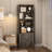 Tall Bookcase, Wooden 6 Shelf Bookshelves-1117535488
