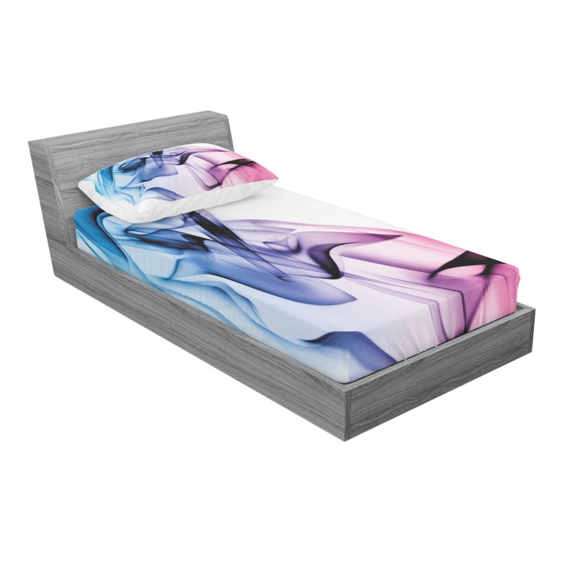 Microfiber Sheet Set, Twin Sheet Set with Fitted Sheet