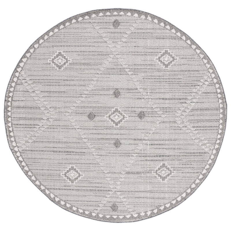 Tapis intérieur / extérieur Abberger 800 Performance Southwestern, Rond 6 pi 7 po
