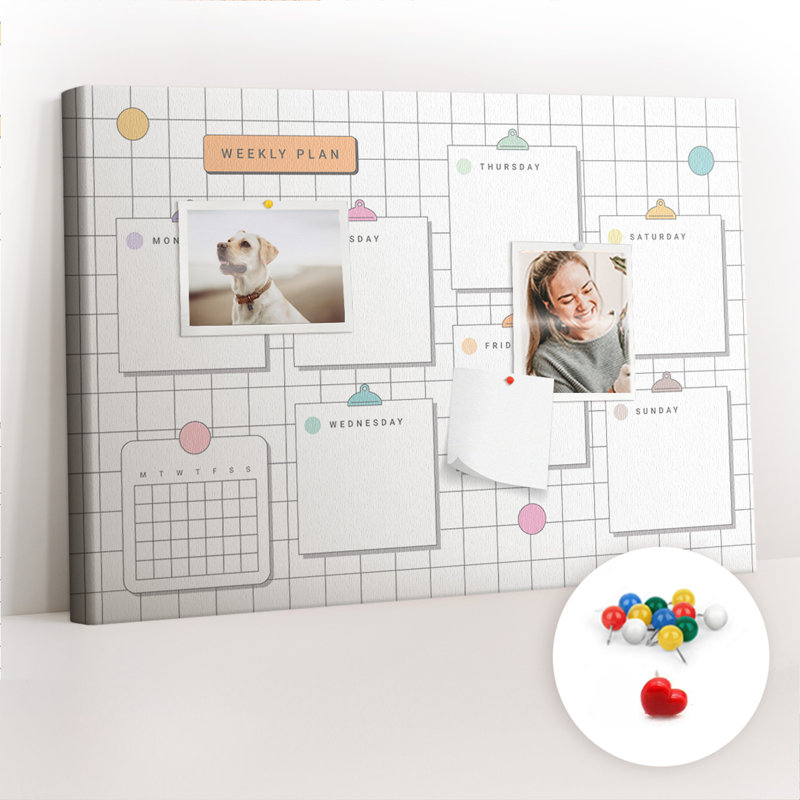 Anessia Cork Corkboard / Bulletin Board