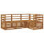 185.5cm Wide Patio Sectional Set