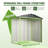 6FT x 4FT Metal Outdoor Storage Shed