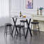 Maigi 70cm Upholstered Faux Leather Stool-96419276