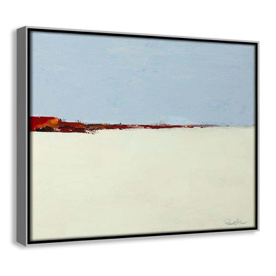 Desert Plains by Renate Holzner - Floater Frame Print on Canvas