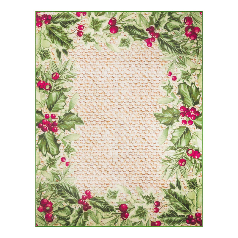 Jill Zarin Jamaica Caribbean Indoor/Outdoor Rug, Rectangle 9' x 12'