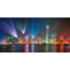 Symphony Of Lights, Hong Kong - No Frame Print on Canvas-373256872