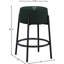 Upholstered Counter Stool with Metal Frame-555541956-555541958