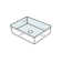 WS Bath Collections Quattro 16.4'' Ceramic Rectangular Bathroom Sink with Overflow