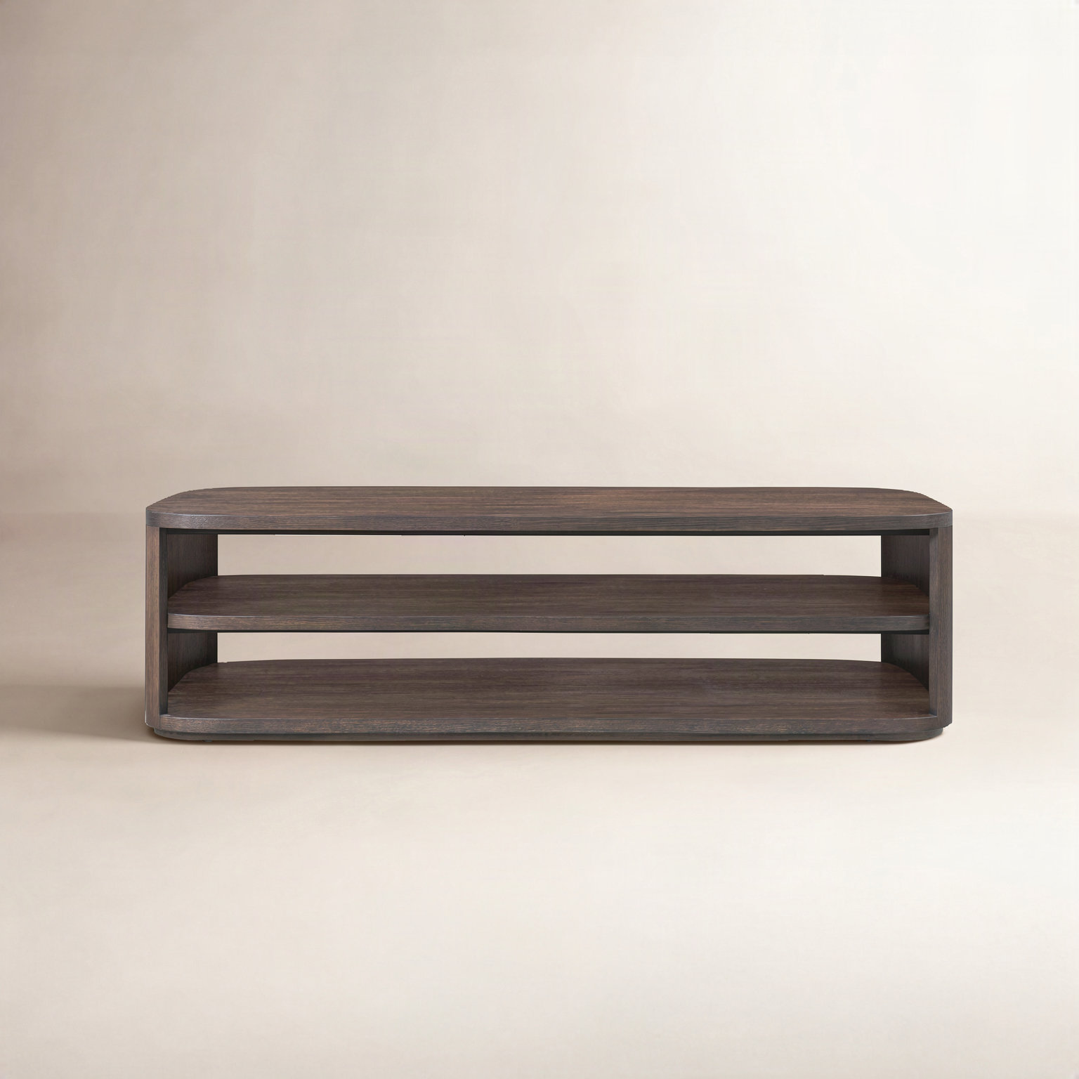 Oslo Single Coffee Table, Brown
