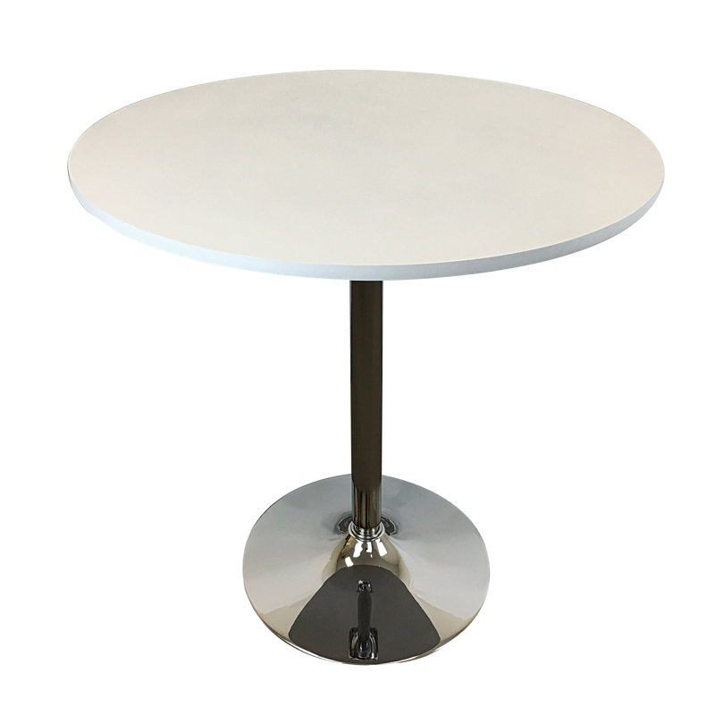 Table de salle à manger Avros (hauteur de 30 po), Blanc, Hauteur standard (30 po)