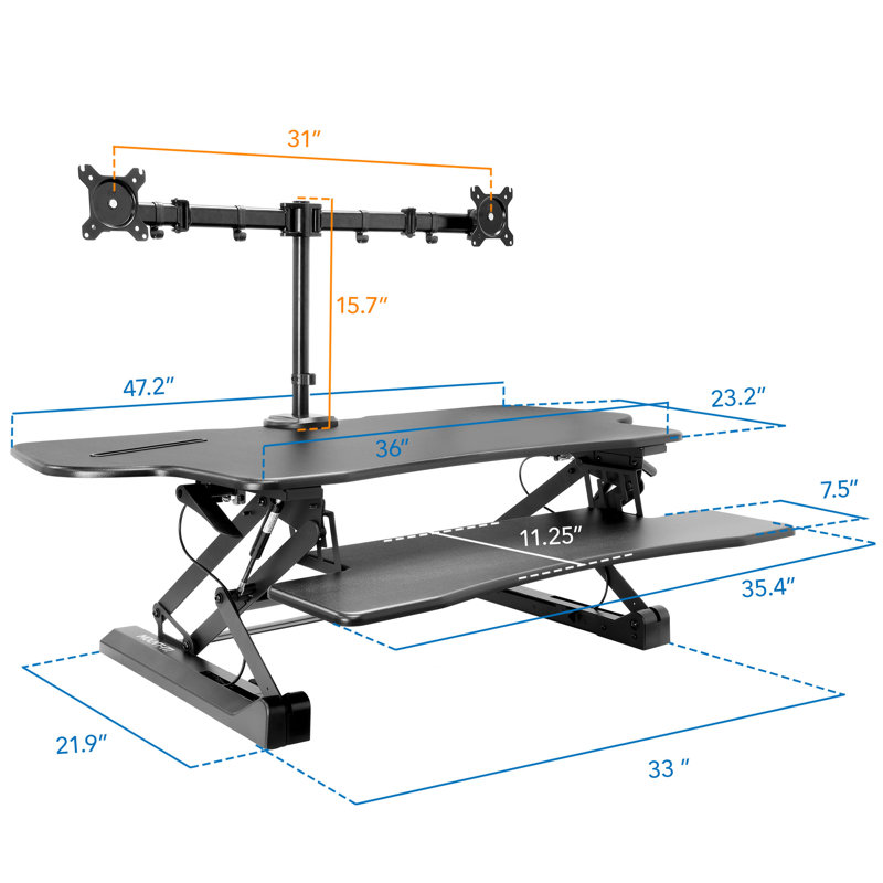 Mount-it Multi-Screen Floor Stand Mount