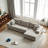  2 - Piece Upholstered Boneless Modular Sectional L Shape Sofa-583185101