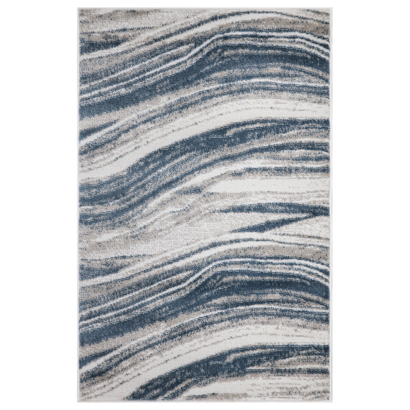 Petaluma Striped Indoor Rug, Rectangle 2'7" x 4'1"