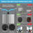 Modern Round Shower System, Rain Shower Head with Handheld Spray, Shower Faucet Set-114795834