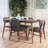 Drumadried 4 - Person Four Leg Base Dining Set-963786218