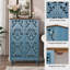 Armoire de rangement haute, commode d'appoint, armoire d'appoint avec portes, buffet avec tablettes-1136227054