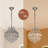 Chrome Crystal Pendant Light For Entryway Or Hallway
