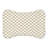 Sand Dune White - 1 Piece Bone Shape Feeding Mat