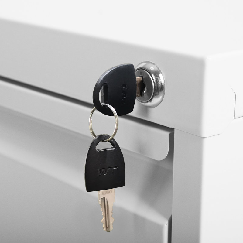 Classeur vertical Panthia, Blanc