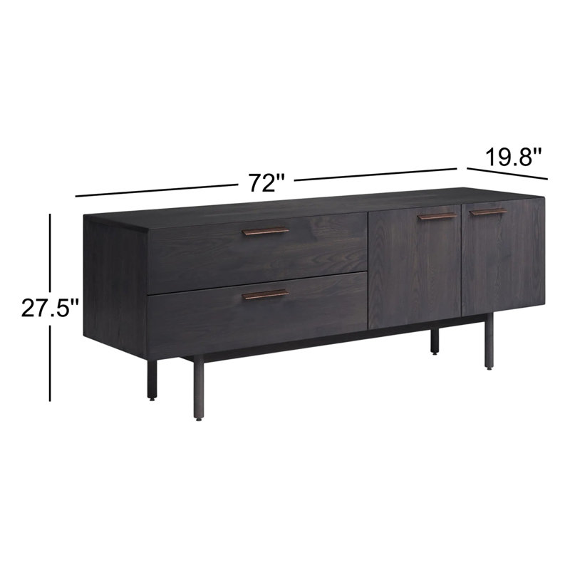Shale 72'' W Sideboard, Smoke