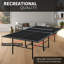 Ensemble de table de ping-pong pliable et portatif - Table de tennis de table d'intérieur de taille moyenne 9 pi avec filet, 2 raquettes et 3 balles-120789037