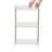 Multi-Tier Rolling Storage Cart with Wheels – 3-Tier Plastic Utility Organizer for Bathroom, Kitchen, Bedroom, Office, Pantry, or Laundry Room, Clear-93655900-93655897