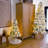Flocked 7' Pre-Lit Pine Christmas Tree