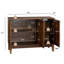 Buffet 44,3 "Mid-Century moderne avec rangement et trou de sortie-459150815