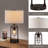 Deidamia Metal USB Table Lamp