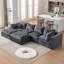 Canapé modulaire rembourré et désossé 6 pièces 6 pièces-619940500-613843741