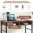 Swarthofthi Solid Wood Base Writing Desk