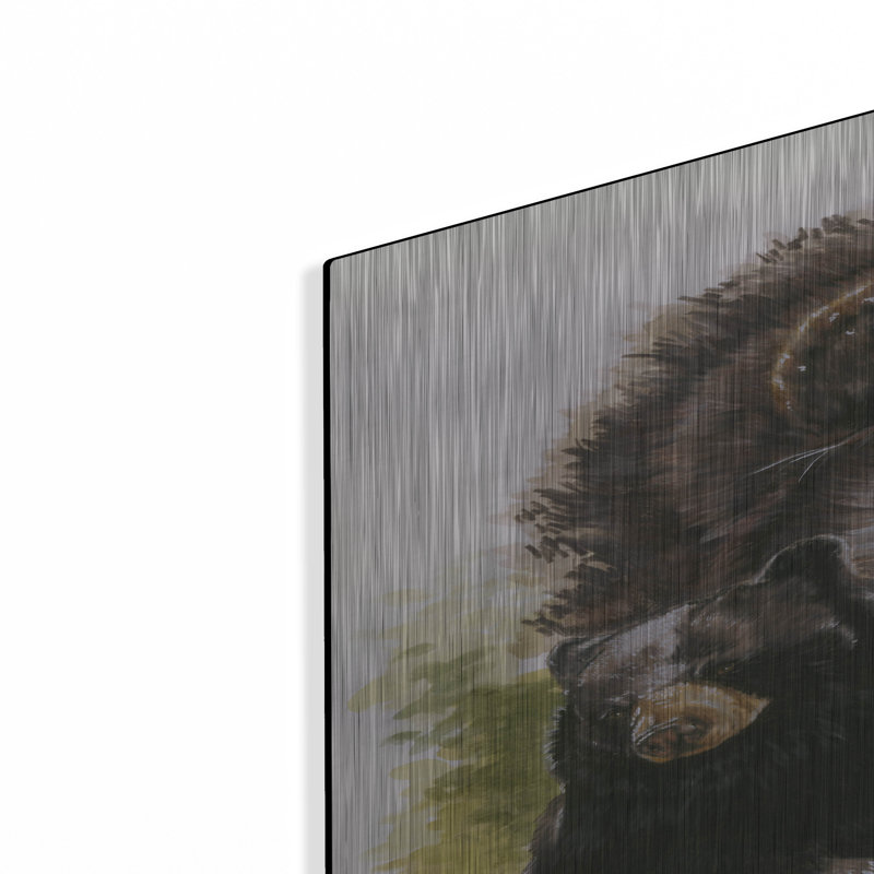 "Ébène" par Barbara Keith, H 36 po x l 24 po