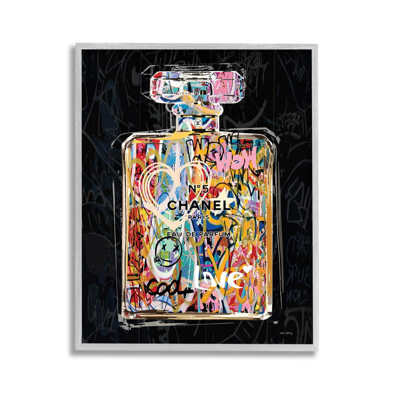 UrbanGraffitiPerfumeGicleeArtbyAmberSterling, Estampe numérique Farmhouse, H 14 po x l 11 po