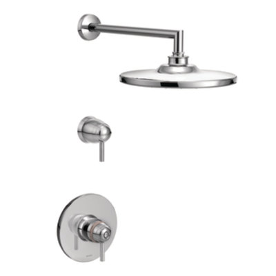 Garniture de douche avec poignée levier Arris