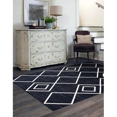 Tapis bleu Byrann