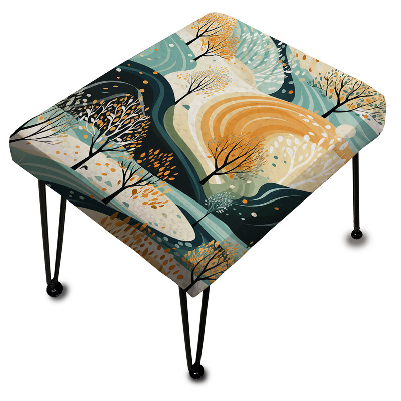 Motif de minimalisme botanique Botanical Forest