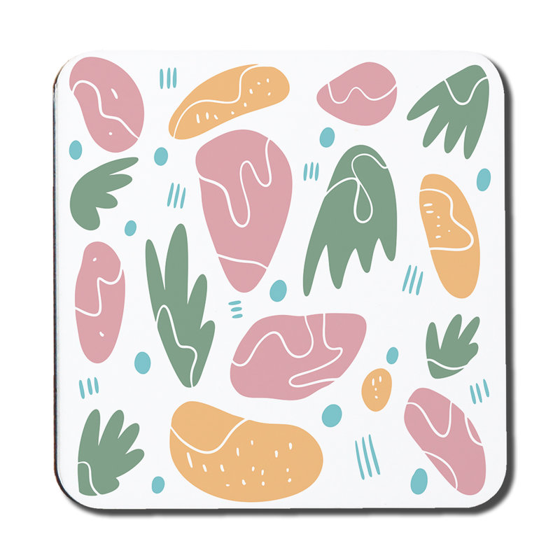 Dualta Square 6 Piece Coaster Set