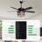 Wilcher 52'' Ceiling Fan with Light Kit