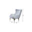 Chaise avec accoudoirs rembourrés Keivin-951001515