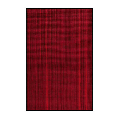 Washable Currant Red Fruits Area Rug