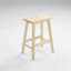 Tabouret de comptoir en bois massif 24,02 po Clauson-277992862