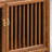 Storage Cabinet with Open and Closed Compartments