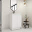 Meuble-lavabo autoportant à fermeture en douceur de 24 po avec lavabo en résine