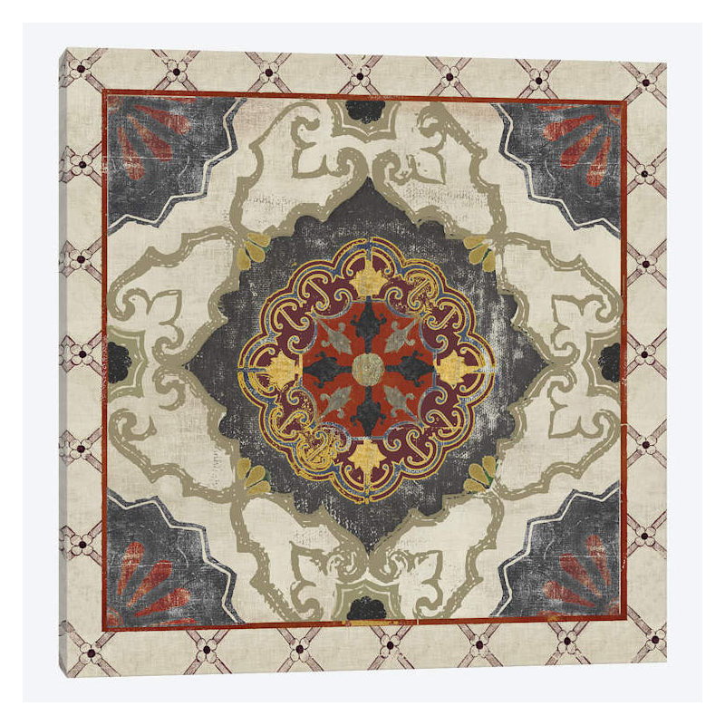 « mosaic i », impression sur toile, H 18 po x l 18 po x P 1,5 po