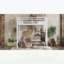 Lit mezzanine simple en métal de taille XL avec échelles et garde-corps faciles à monter, blanc, peu encombrant et élégant