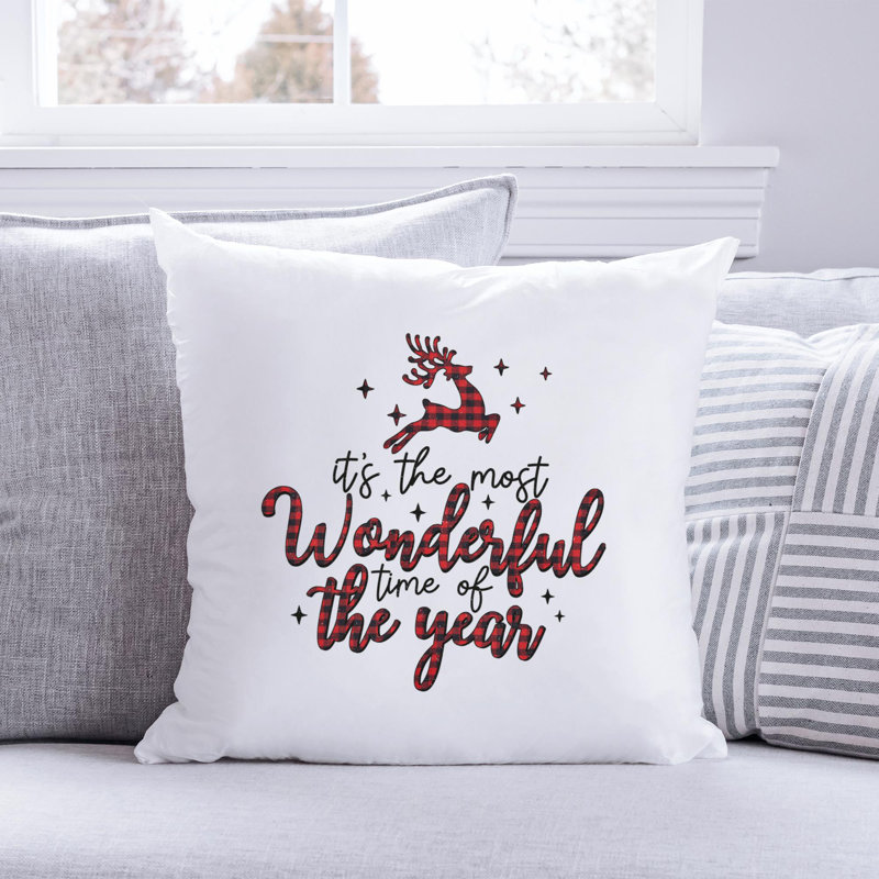 Coussin en polyester Christmas9, 20 po x 20 po