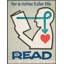 «For a Richer, Fuller Life Wake up and Read. National Library Week - April. 16-22» par MuseumPrints - Art sur toile tendue avec châssis-1010662496