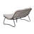 Patio Wicker Sofa with Cushion