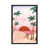 Black Floater Framed